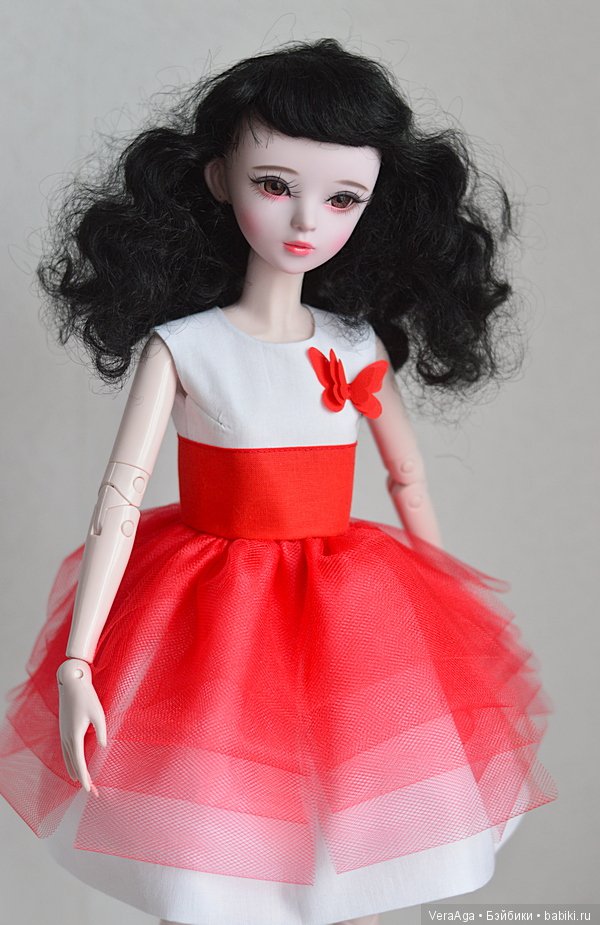 Огонь и пепел — Куклы Звезды подиума (Angel Collection): шарнирные (фото 5)