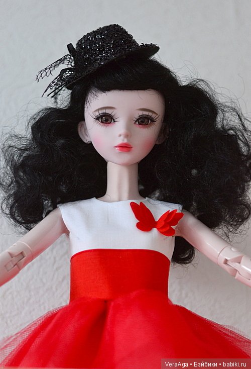 Огонь и пепел — Куклы Звезды подиума (Angel Collection): шарнирные