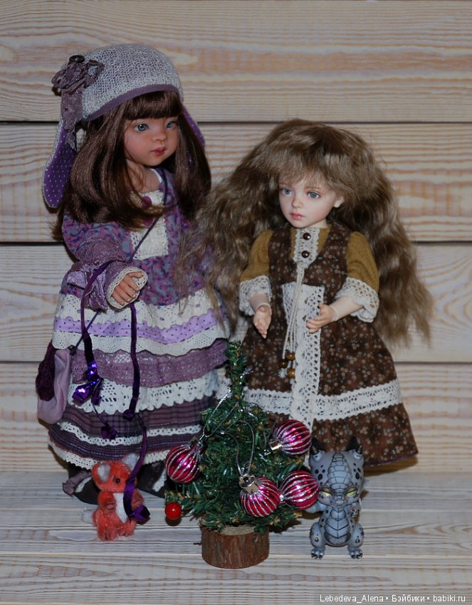 История о том, как куклы елку наряжали (фото 10)