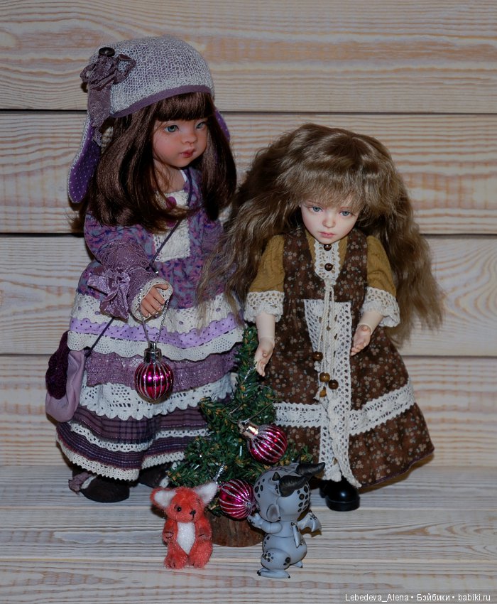 История о том, как куклы елку наряжали (фото 9)