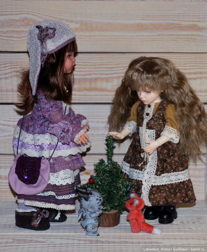 История о том, как куклы елку наряжали (фото 5)