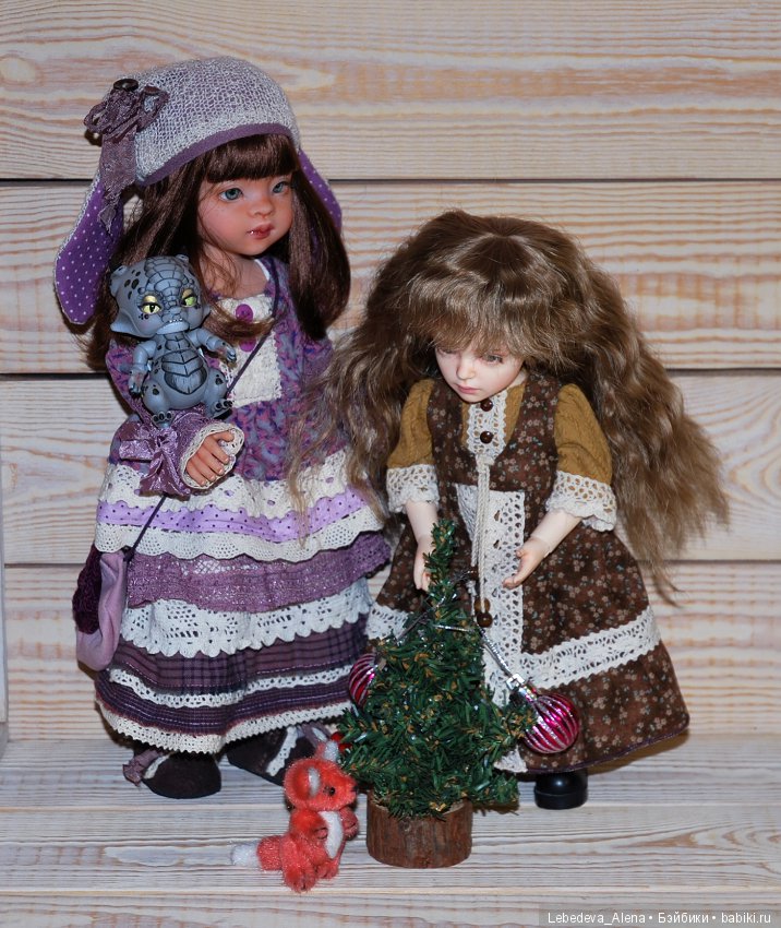 История о том, как куклы елку наряжали (фото 8)