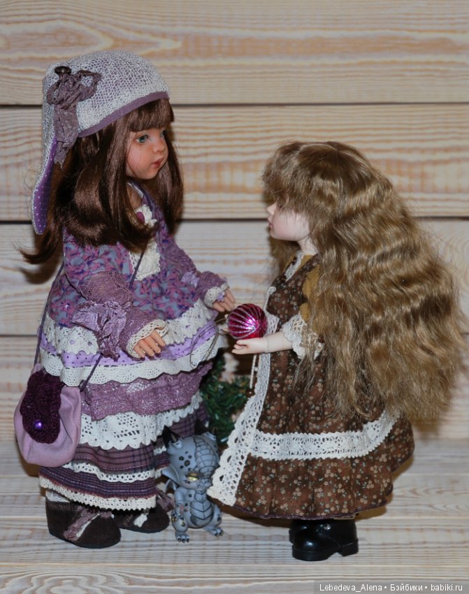 История о том, как куклы елку наряжали (фото 6)