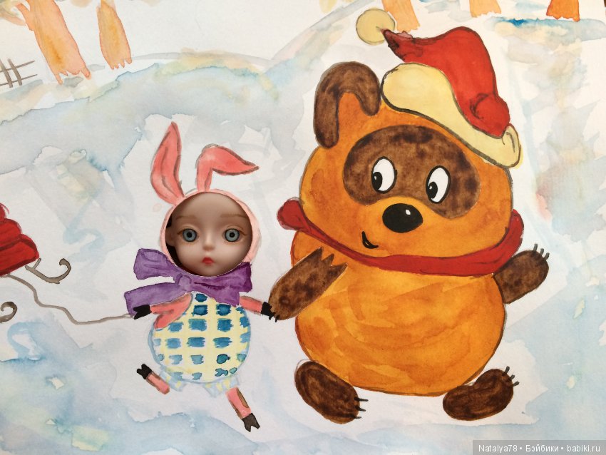 Новогодняя фотосессия Лидочки Baboliy