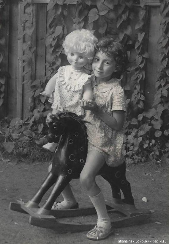 Детство советское, куклы и фото