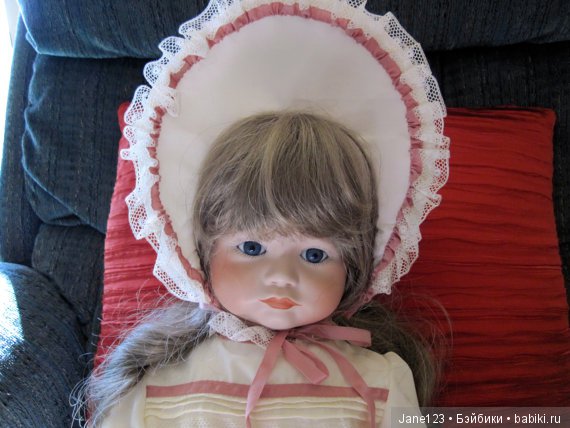 Бетти - пухлые щечки — Антикварные куклы SFBJ (Франция): Jumeau