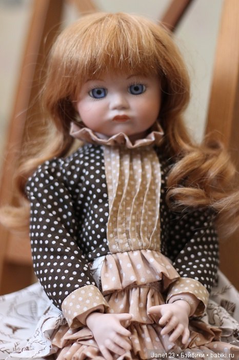 Бетти - пухлые щечки — Антикварные куклы SFBJ (Франция): Jumeau