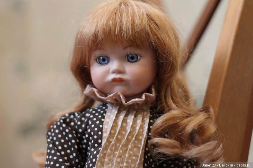 Бетти - пухлые щечки — Антикварные куклы SFBJ (Франция): Jumeau