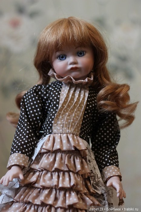 Бетти - пухлые щечки — Антикварные куклы SFBJ (Франция): Jumeau