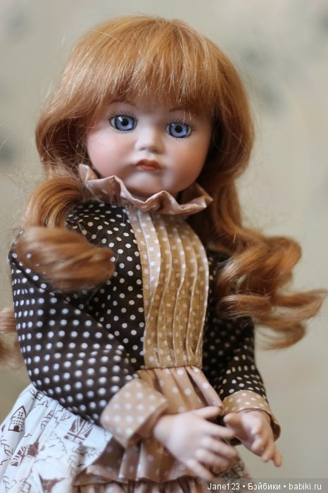 Бетти - пухлые щечки — Антикварные куклы SFBJ (Франция): Jumeau