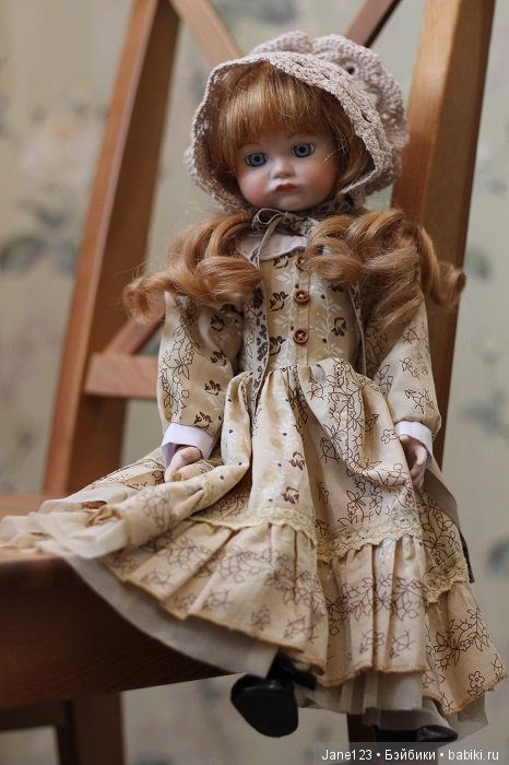 Бетти - пухлые щечки — Антикварные куклы SFBJ (Франция): Jumeau
