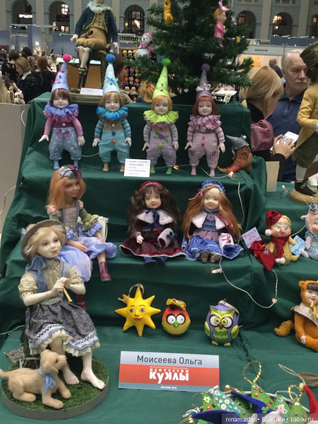 IX Московская международная выставка «Искусство куклы» в Гостином дворе 14 - 16 декабря 2018. Часть 3