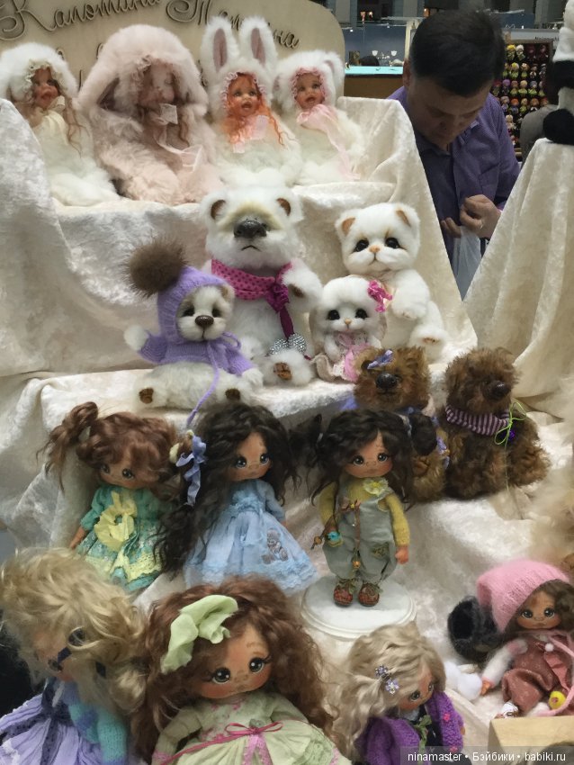IX Московская международная выставка «Искусство куклы» в Гостином дворе 14 - 16 декабря 2018. Часть 3