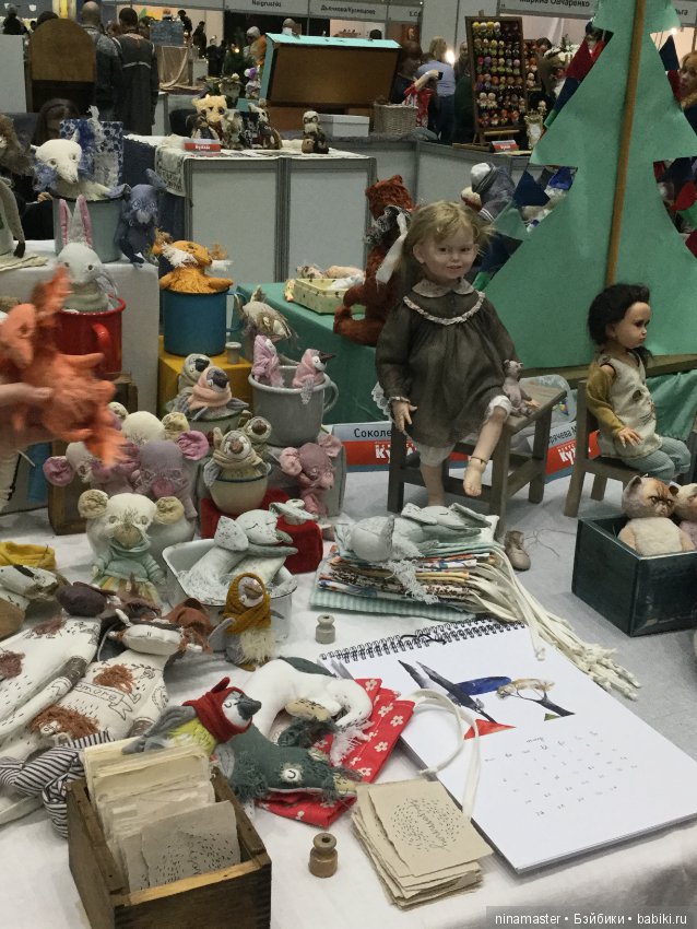 IX Московская международная выставка «Искусство куклы» в Гостином дворе 14 - 16 декабря 2018. Часть 3