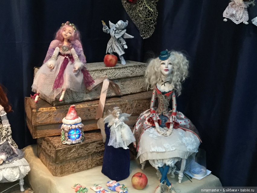 IX Московская международная выставка «Искусство куклы» в Гостином дворе 14 - 16 декабря 2018. Часть 3