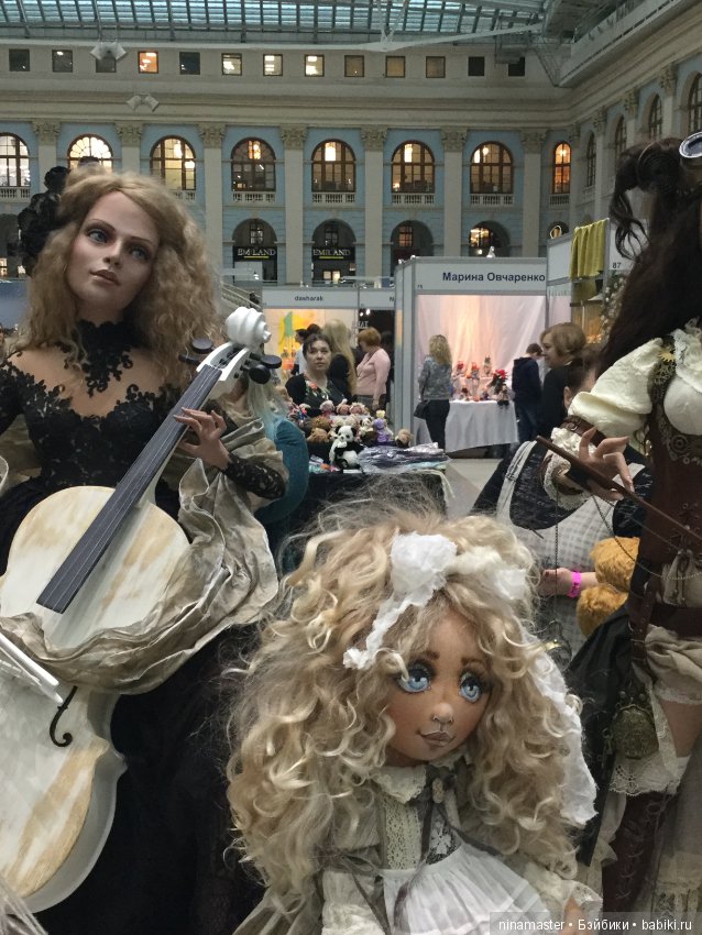 IX Московская международная выставка «Искусство куклы» в Гостином дворе 14 - 16 декабря 2018. Часть 3 (фото 8)