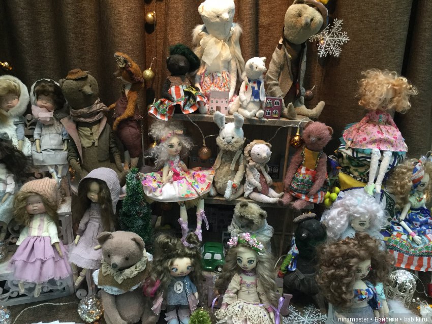 IX Московская международная выставка «Искусство куклы» в Гостином дворе 14 - 16 декабря 2018. Часть 3 (фото 3)