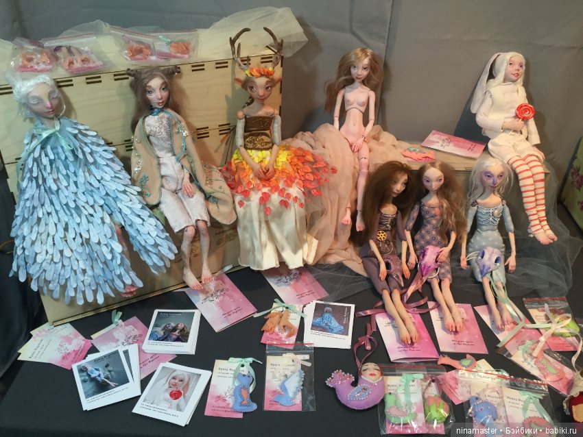 IX Московская международная выставка «Искусство куклы» в Гостином дворе 14 - 16 декабря 2018. Фотоотчет. Часть 1