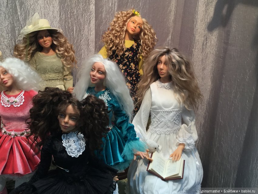 IX Московская международная выставка «Искусство куклы» в Гостином дворе 14 - 16 декабря 2018. Часть 3