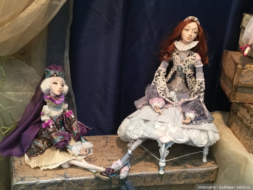 IX Московская международная выставка «Искусство куклы» в Гостином дворе 14 - 16 декабря 2018. Часть 2