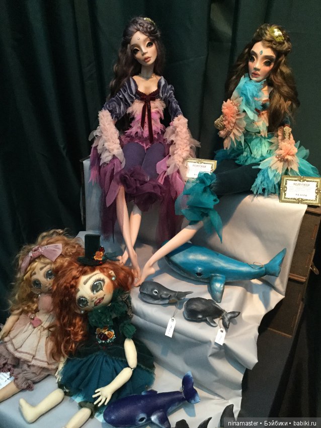 IX Московская международная выставка «Искусство куклы» в Гостином дворе 14 - 16 декабря 2018. Часть 2