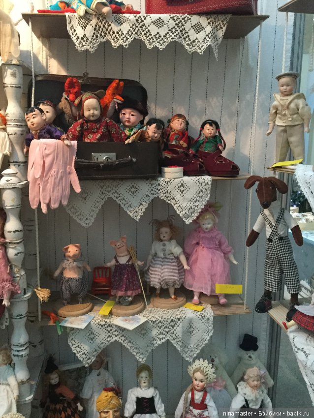 IX Московская международная выставка «Искусство куклы» в Гостином дворе 14 - 16 декабря 2018. Часть 2