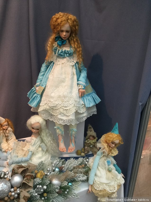 IX Московская международная выставка «Искусство куклы» в Гостином дворе 14 - 16 декабря 2018. Часть 2