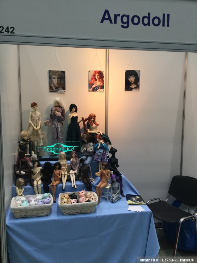 IX Московская международная выставка «Искусство куклы» в Гостином дворе 14 - 16 декабря 2018. Часть 2