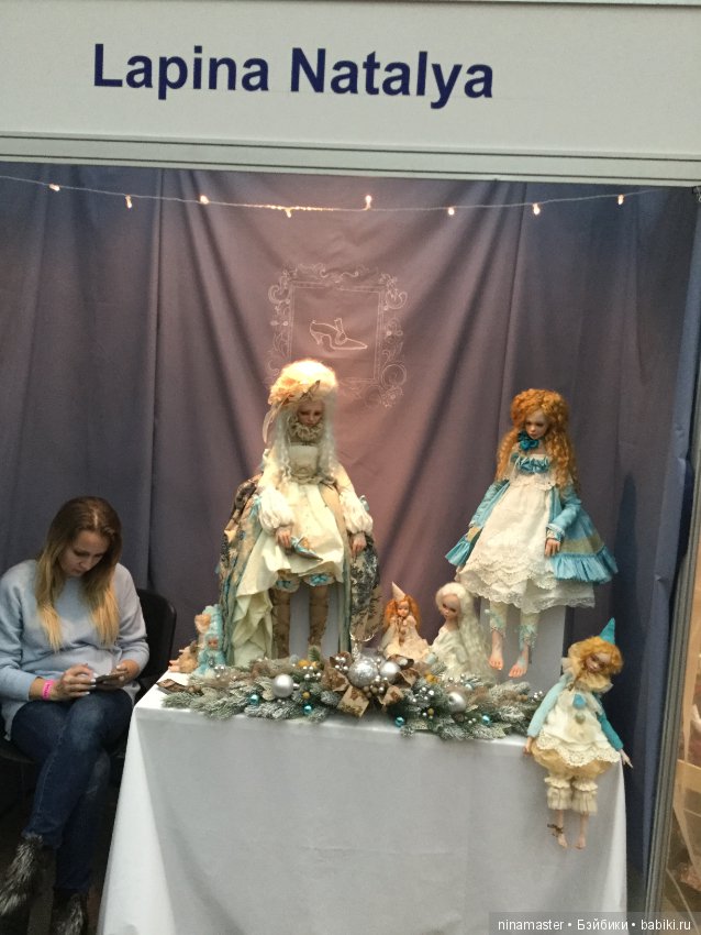 IX Московская международная выставка «Искусство куклы» в Гостином дворе 14 - 16 декабря 2018. Часть 2