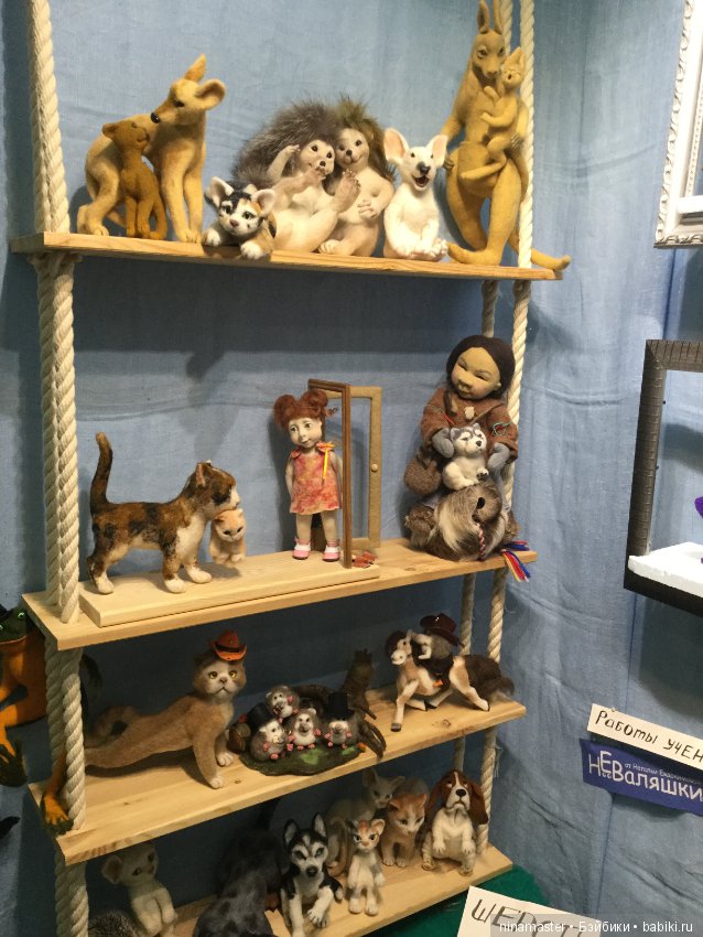 IX Московская международная выставка «Искусство куклы» в Гостином дворе 14 - 16 декабря 2018. Часть 2