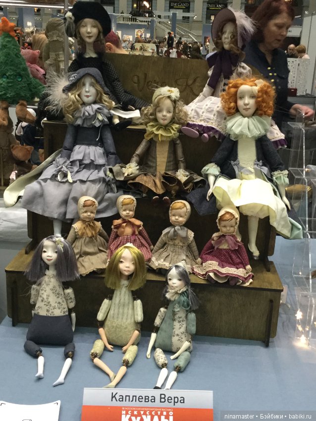 IX Московская международная выставка «Искусство куклы» в Гостином дворе 14 - 16 декабря 2018. Часть 3 (фото 10)