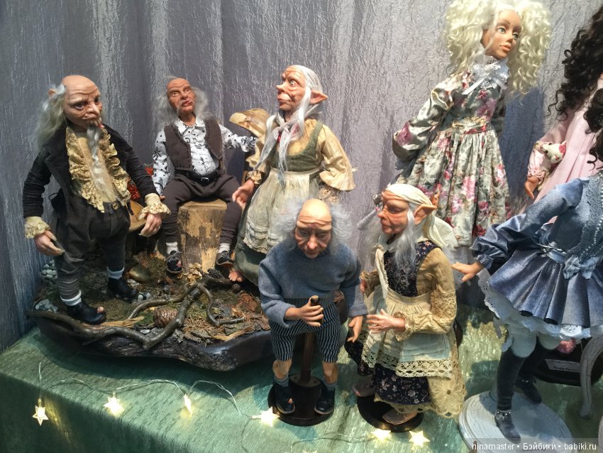 IX Московская международная выставка «Искусство куклы» в Гостином дворе 14 - 16 декабря 2018. Часть 3