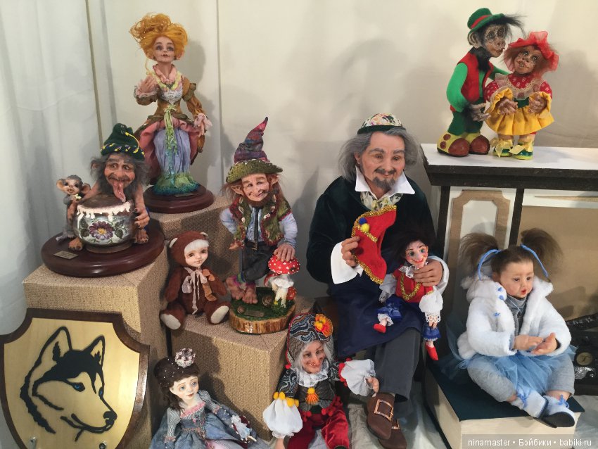 IX Московская международная выставка «Искусство куклы» в Гостином дворе 14 - 16 декабря 2018. Часть 2 (фото 2)