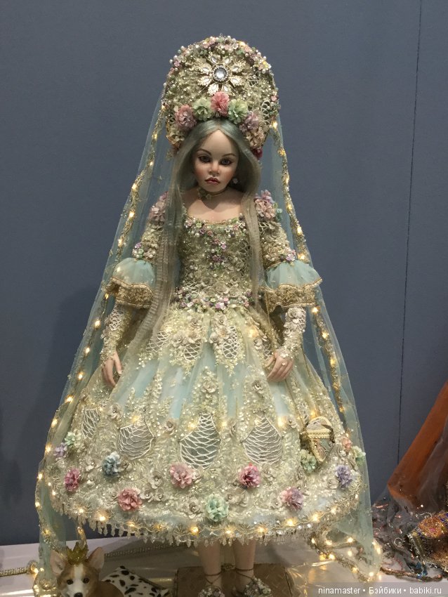 IX Московская международная выставка «Искусство куклы» в Гостином дворе 14 - 16 декабря 2018. Часть 9. Заключительная