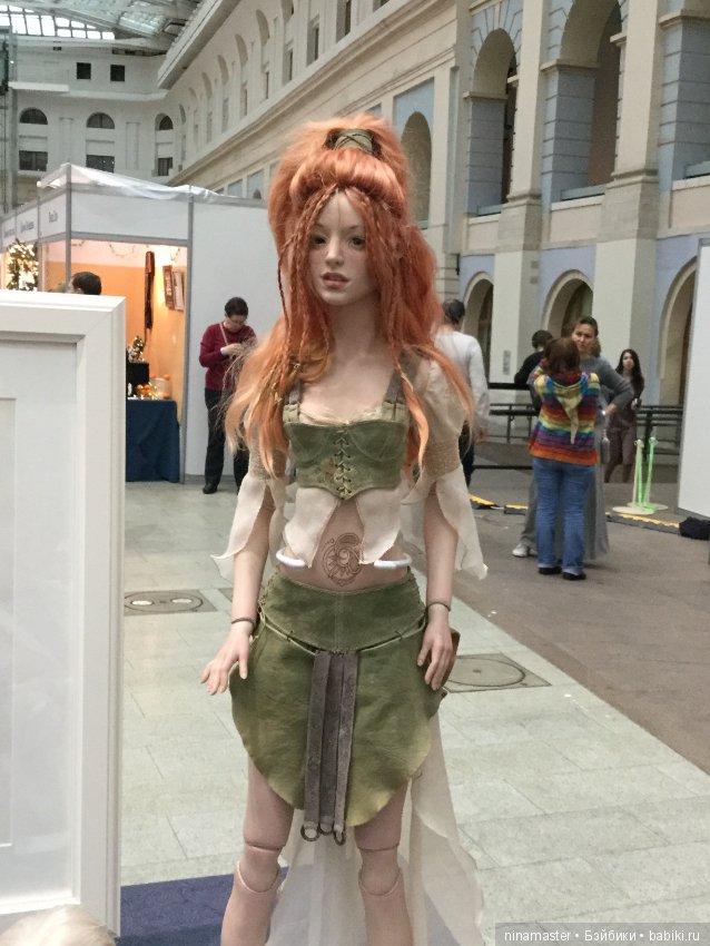 IX Московская международная выставка «Искусство куклы» в Гостином дворе 14 - 16 декабря 2018. Часть 5