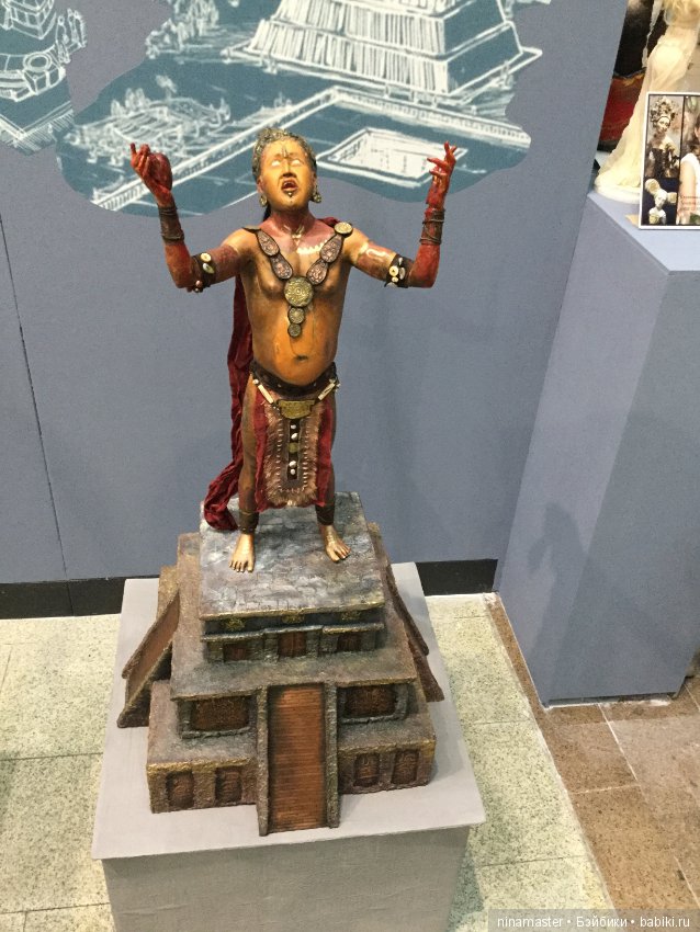 IX Московская международная выставка «Искусство куклы» в Гостином дворе 14 - 16 декабря 2018. Часть 8