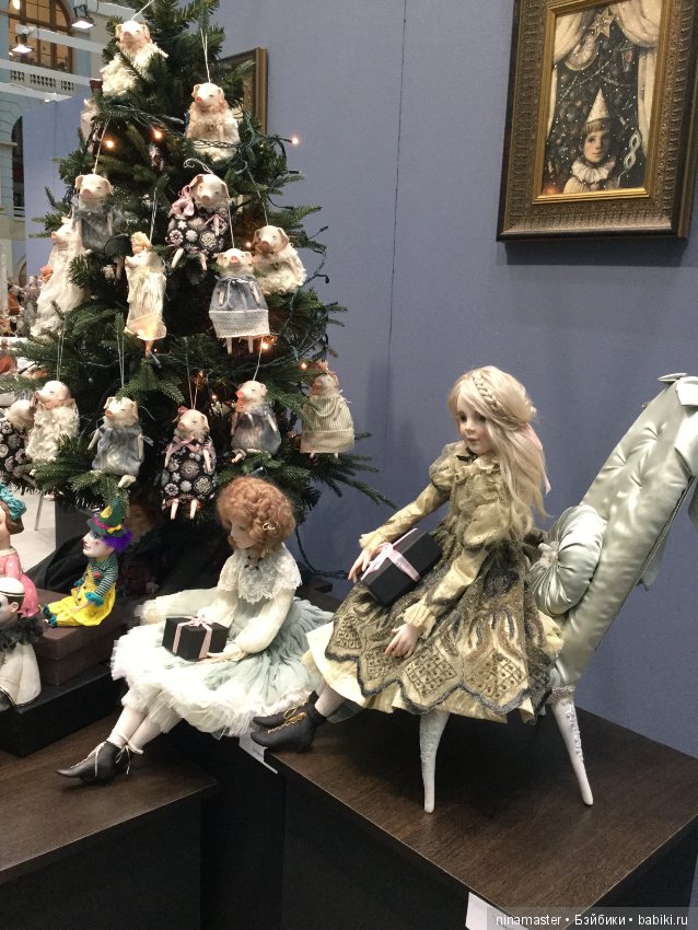 IX Московская международная выставка «Искусство куклы» в Гостином дворе 14 - 16 декабря 2018. Часть 6