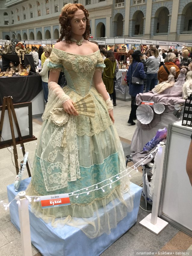 IX Московская международная выставка «Искусство куклы» в Гостином дворе 14 - 16 декабря 2018. Часть 9. Заключительная