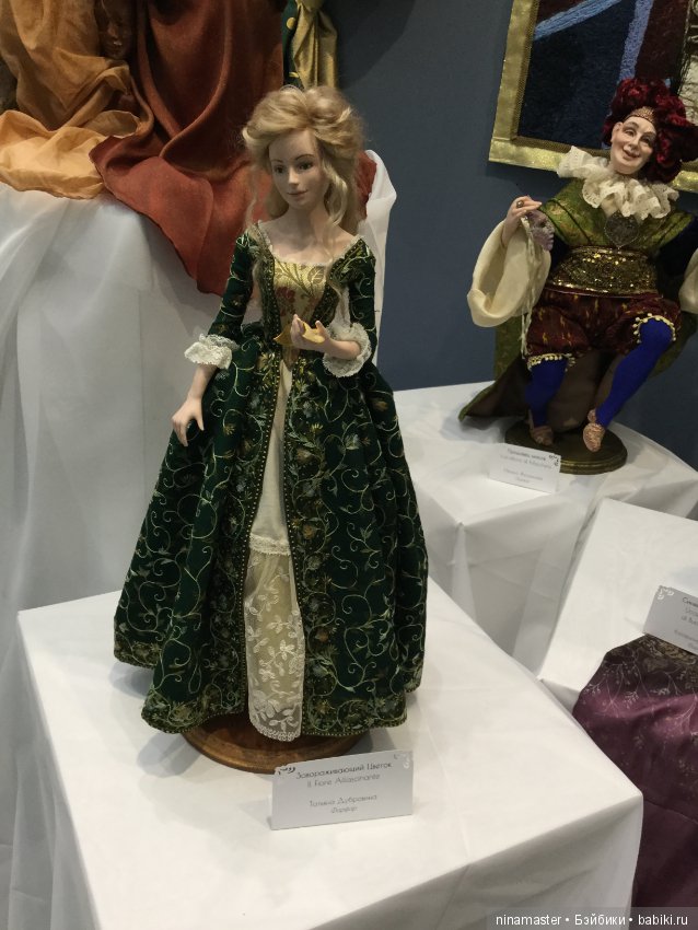 IX Московская международная выставка «Искусство куклы» в Гостином дворе 14 - 16 декабря 2018. Часть 9. Заключительная