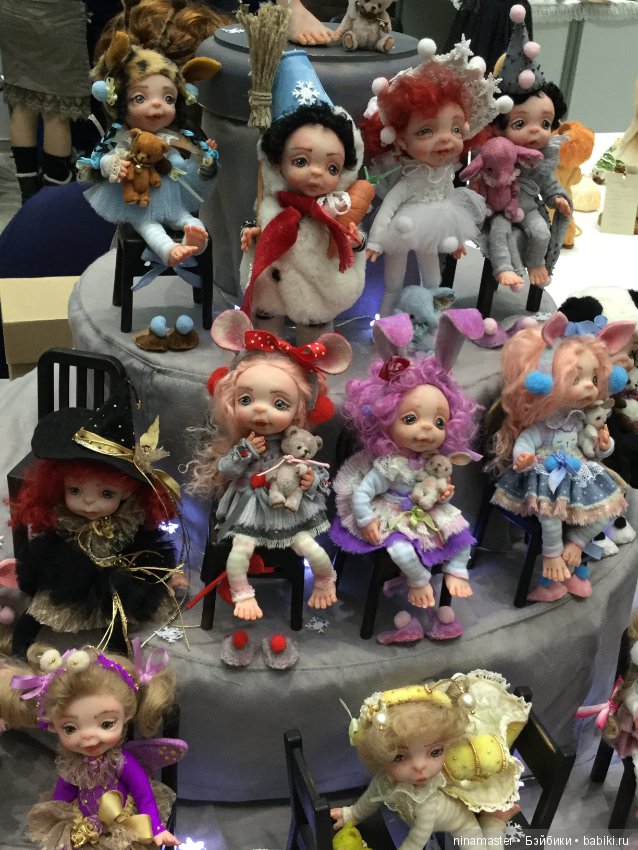 IX Московская международная выставка «Искусство куклы» в Гостином дворе 14 - 16 декабря 2018. Часть 4