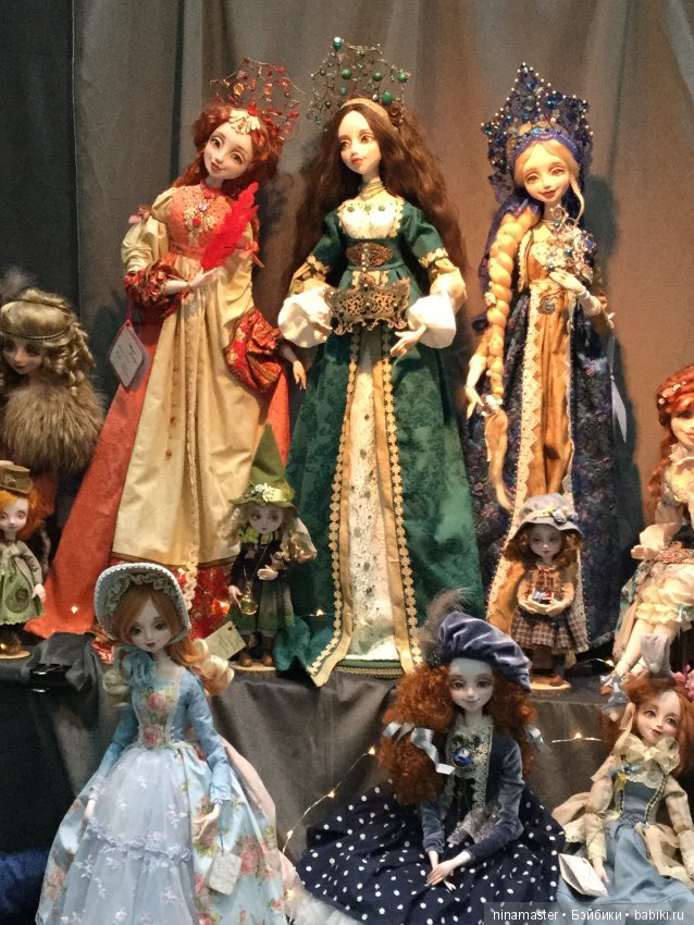IX Московская международная выставка «Искусство куклы» в Гостином дворе 14 - 16 декабря 2018. Часть 5