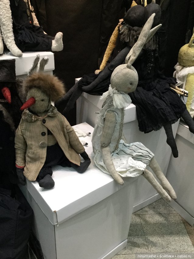 IX Московская международная выставка «Искусство куклы» в Гостином дворе 14 - 16 декабря 2018. Часть 5