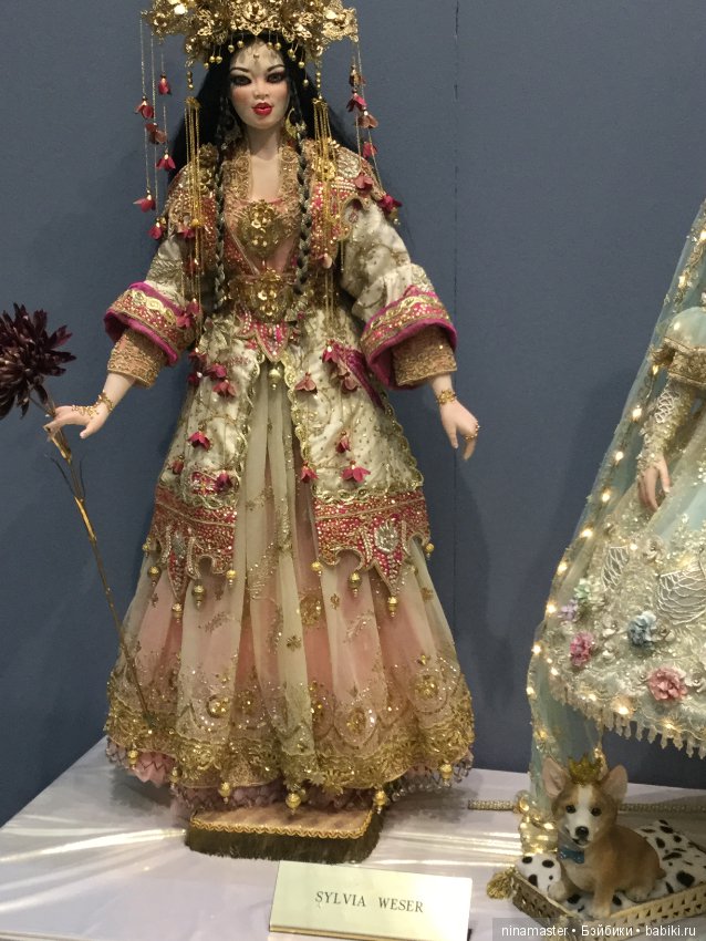 IX Московская международная выставка «Искусство куклы» в Гостином дворе 14 - 16 декабря 2018. Часть 9. Заключительная