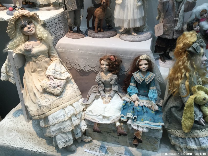 IX Московская международная выставка «Искусство куклы» в Гостином дворе 14 - 16 декабря 2018. Часть 4