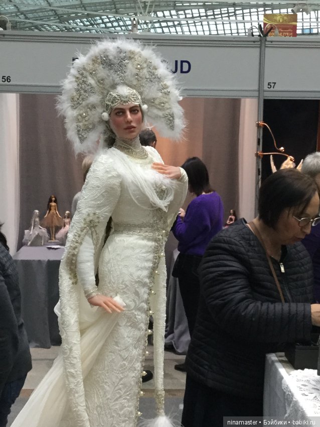 IX Московская международная выставка «Искусство куклы» в Гостином дворе 14 - 16 декабря 2018. Часть 9. Заключительная