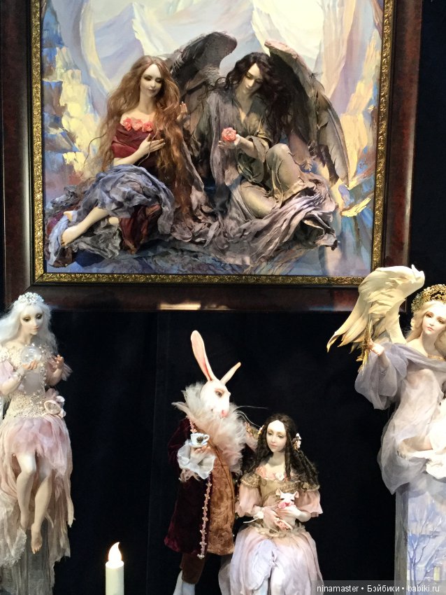 IX Московская международная выставка «Искусство куклы» в Гостином дворе 14 - 16 декабря 2018. Часть 9. Заключительная