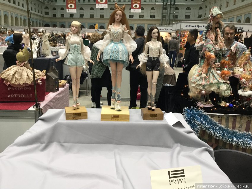 IX Московская международная выставка «Искусство куклы» в Гостином дворе 14 - 16 декабря 2018. Часть 6 (фото 3)