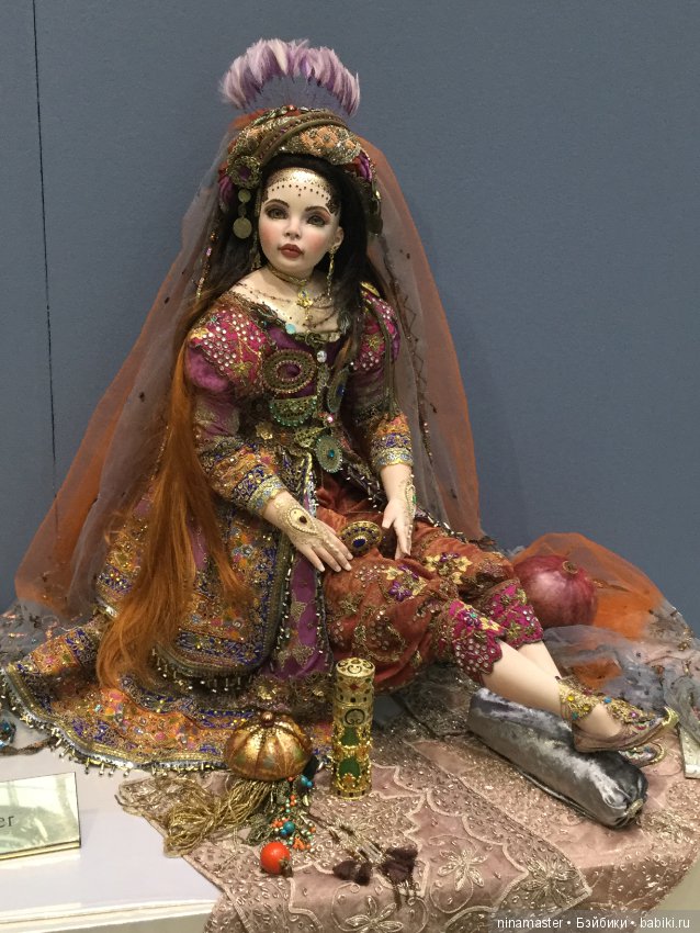 IX Московская международная выставка «Искусство куклы» в Гостином дворе 14 - 16 декабря 2018. Часть 9. Заключительная