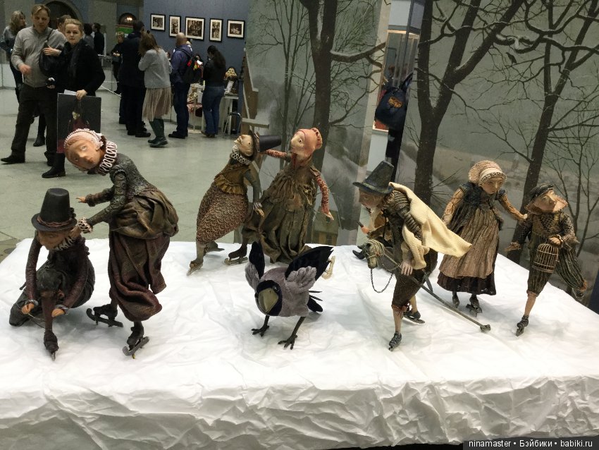 Фотоотчет посещения IX Московская международная выставка «Искусство куклы» в Гостином дворе. Часть 7