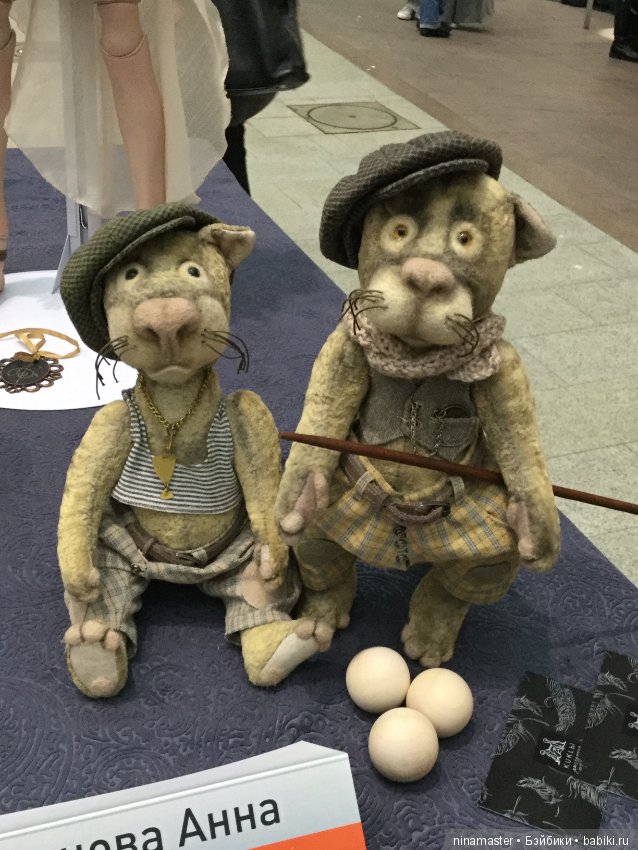 IX Московская международная выставка «Искусство куклы» в Гостином дворе 14 - 16 декабря 2018. Часть 5